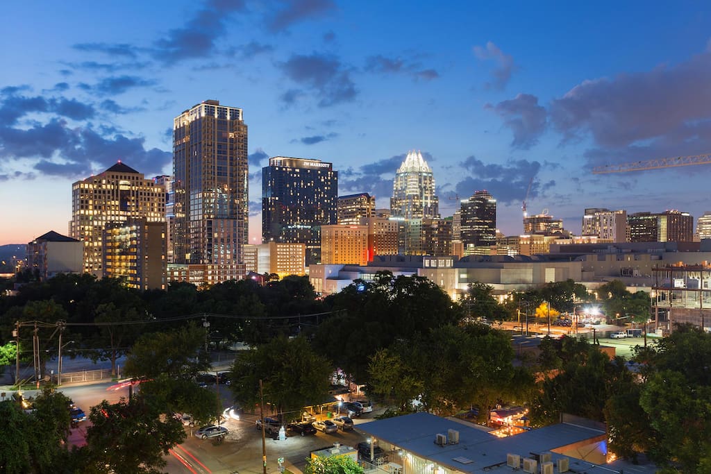 View of downtown