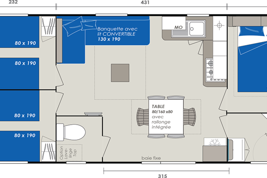 Plan vue d'ensemble casita