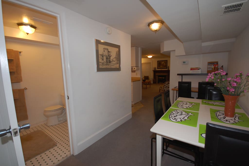 Quaint dining area