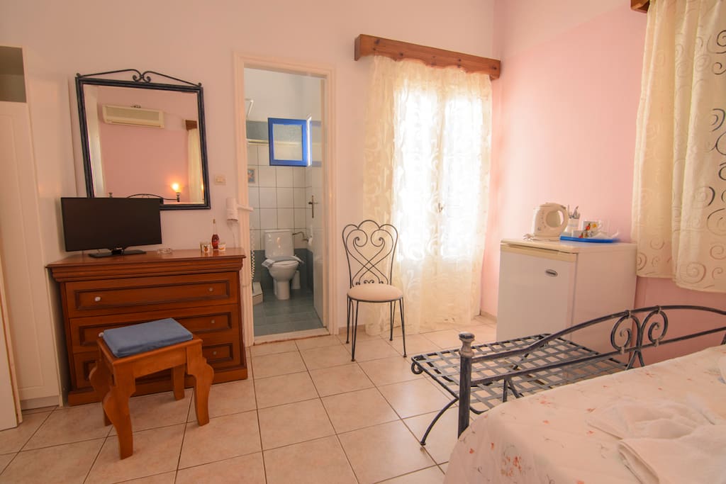 Room and bathroom