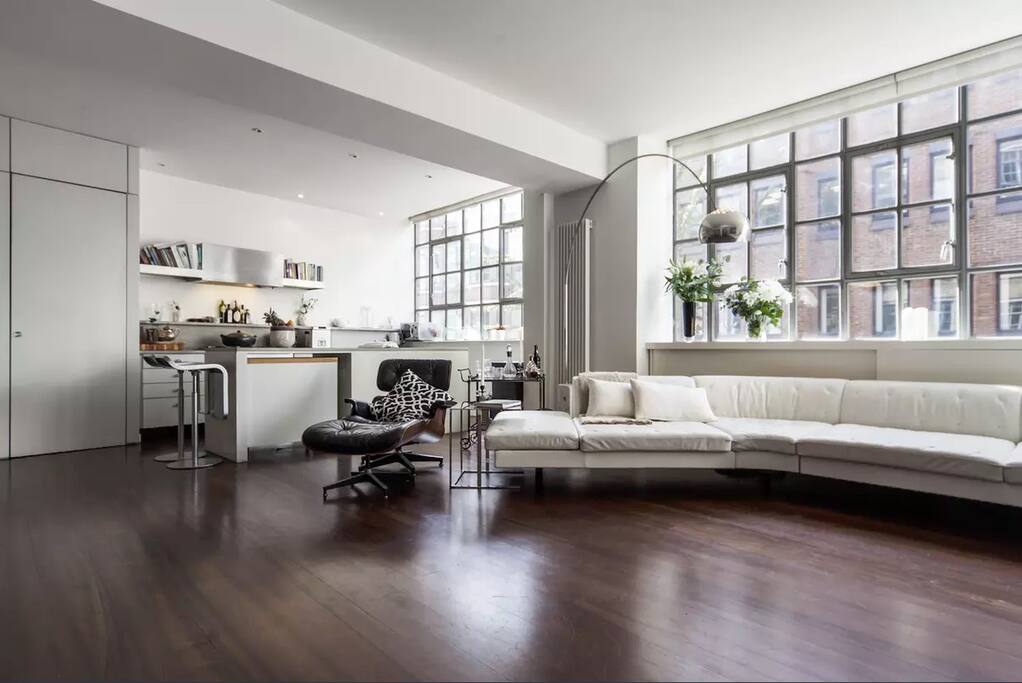 Shared Loft living room