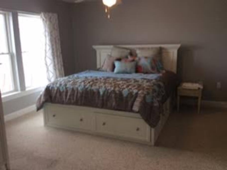 Master Bed room. King size bed