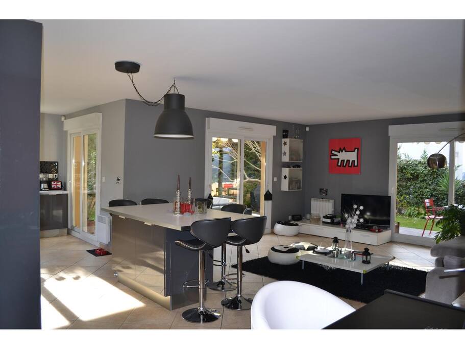 Salon / cuisine