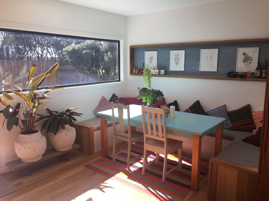 Dinning booth-seats 8 guests