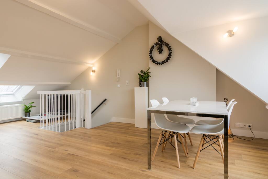 The dining room