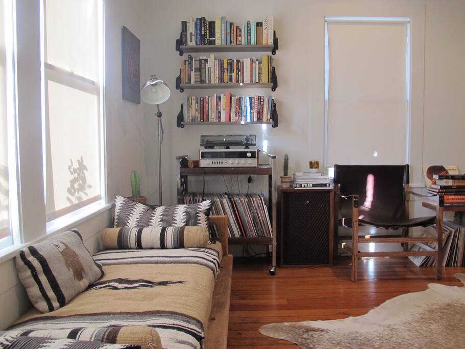 Reading + Listening Nook