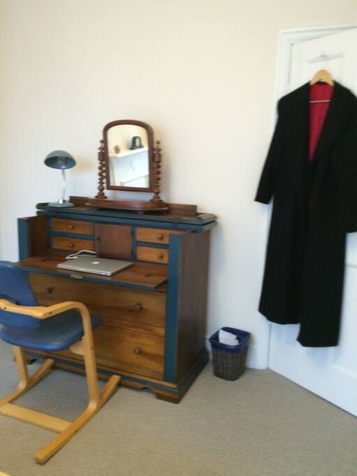 Work desk and dressing table with use of draws