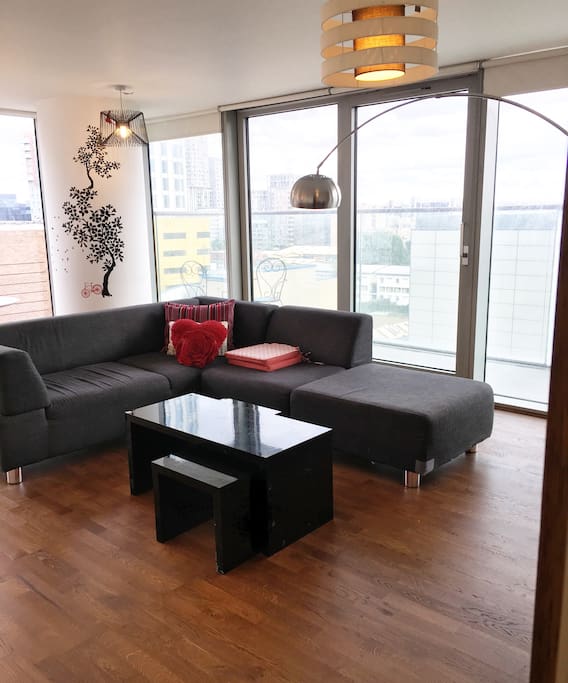 Spacious and Light Living Room