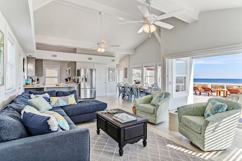 Duke's Beach House | Oceanfront | Deck | Sleeps 13
