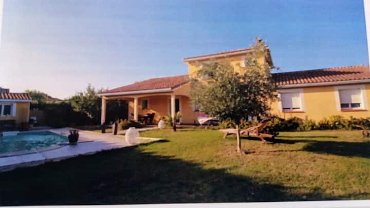 beautiful house with pool