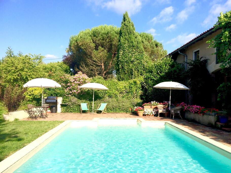 La piscine sans aucun vis-à-vis
