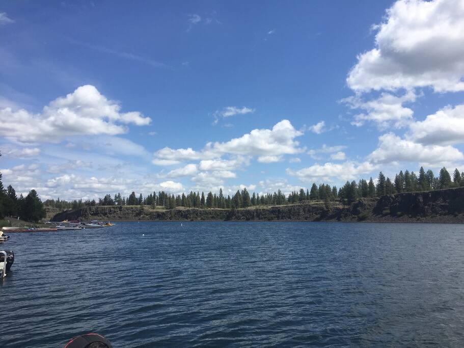 Another view from our dock