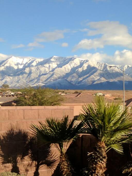 Mountain view from my backyard