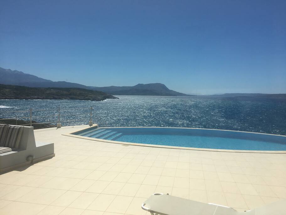 An utterly private and spectacular setting floating above the Mediterranean