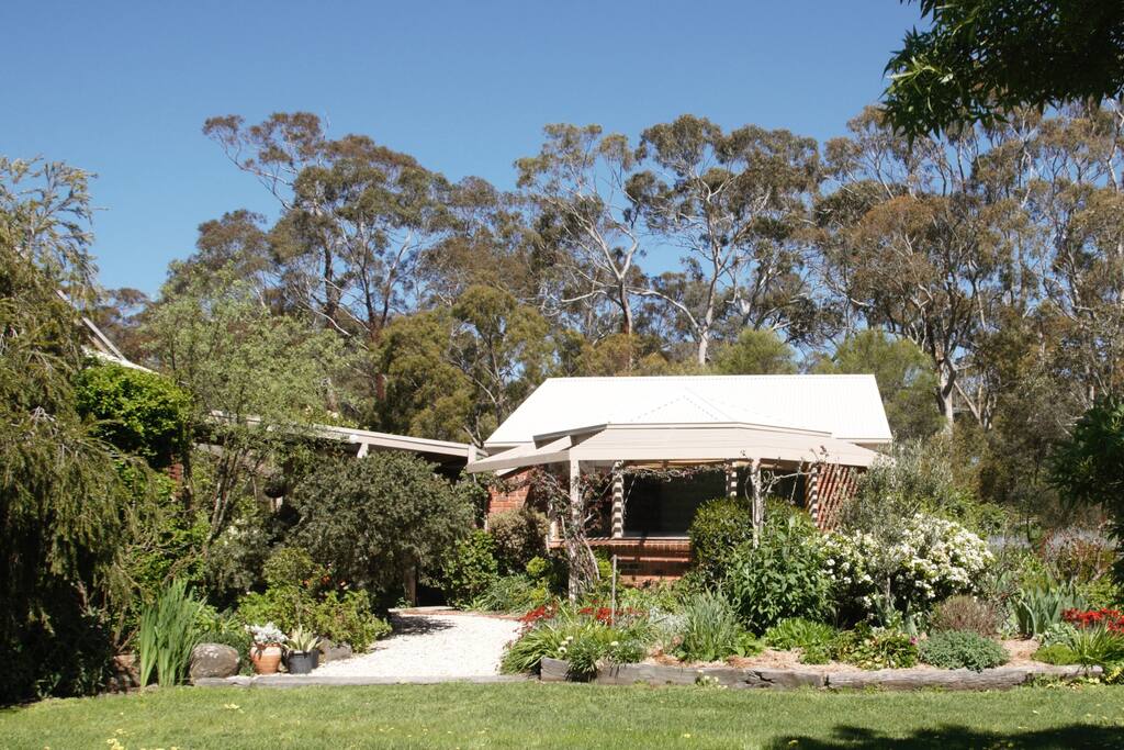 The studio, which provides a separate room with queen bed and single bunk beds