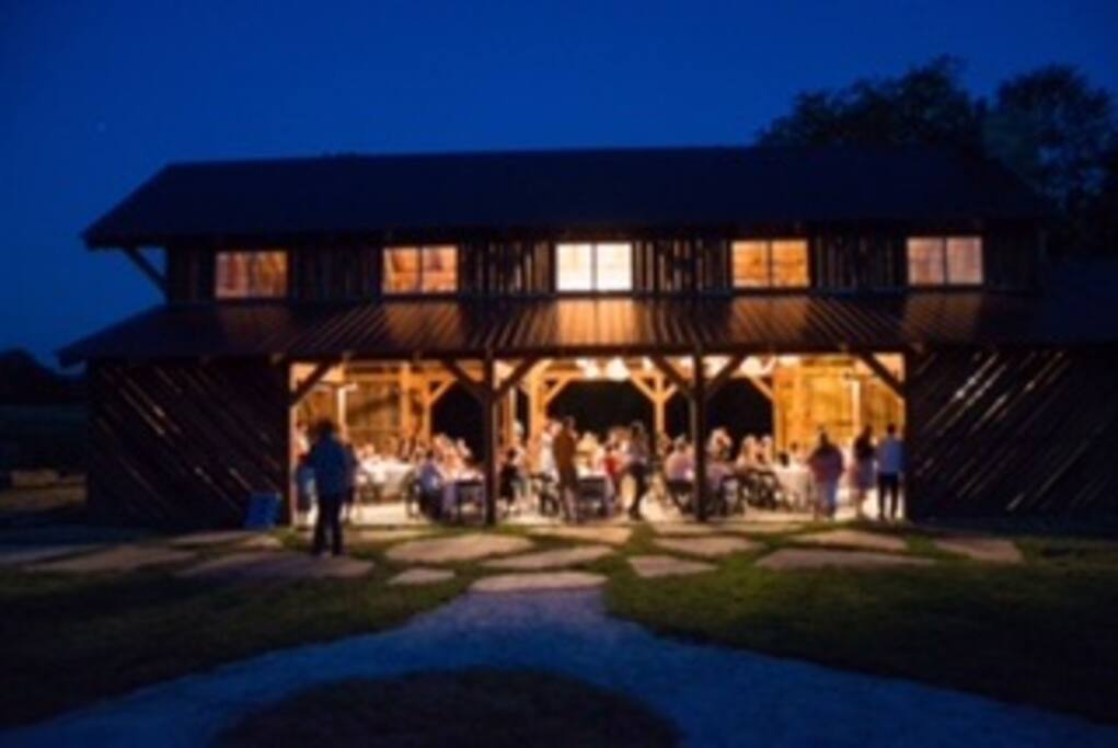 The event barn!