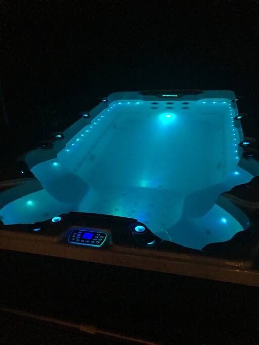 Piscine de nuit