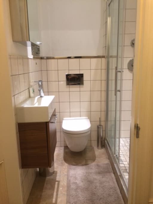 Shower room and w.c. upstairs