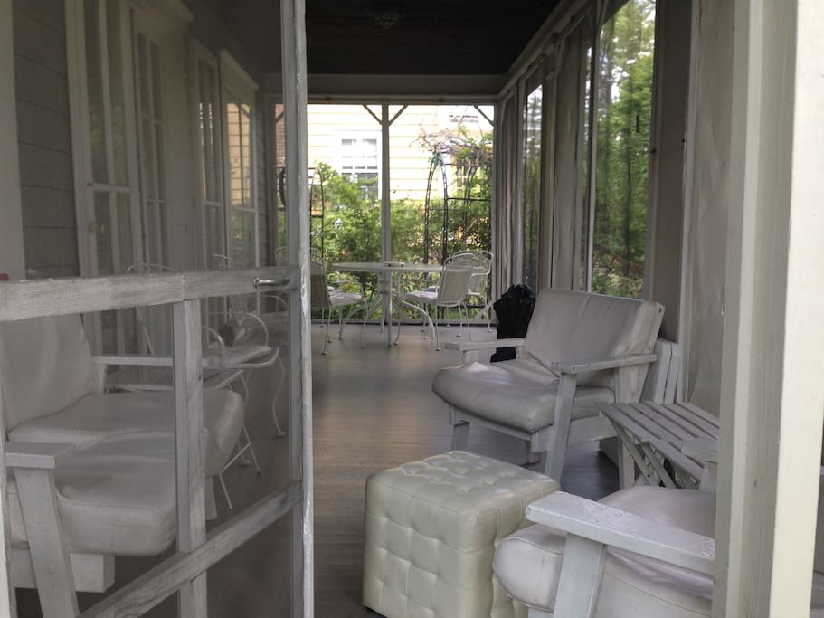 Screened Front Porch