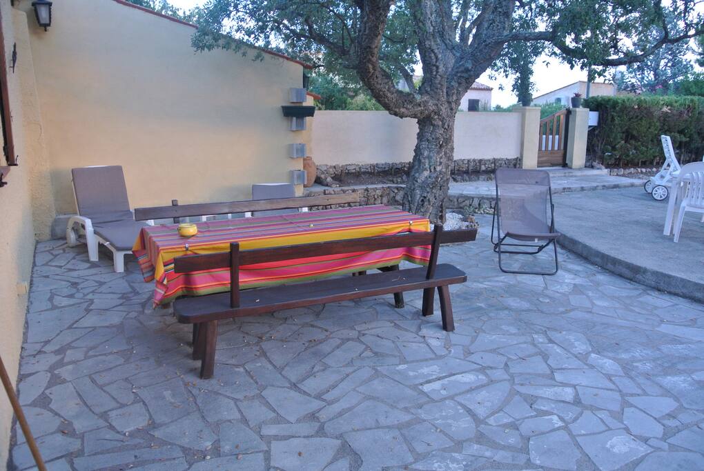 Terrasse extérieure