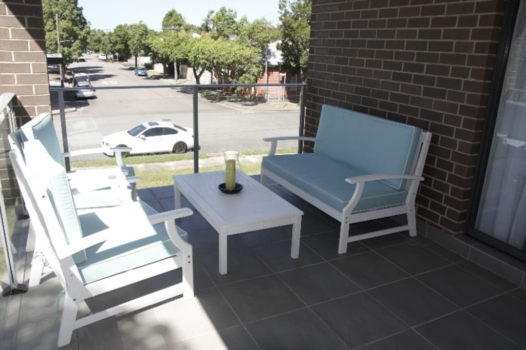 Outdoor Hamptons Lounge setting