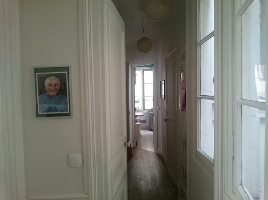 entrance, corridor and kitchen