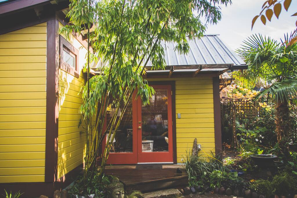 French door entrance