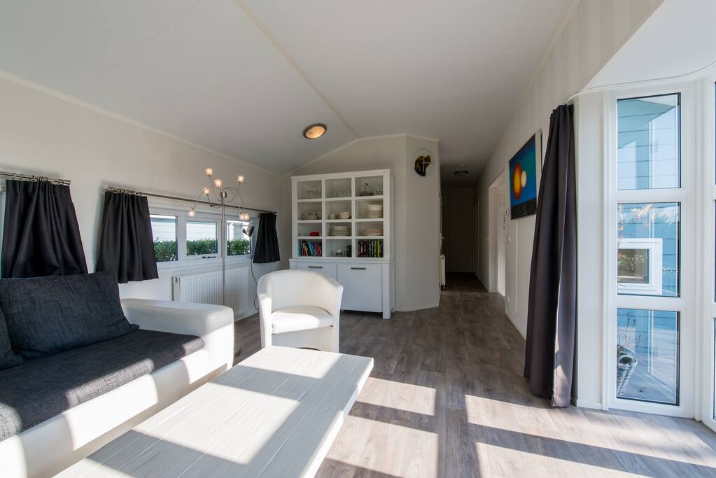 Be amazed by the light coming from the many windows