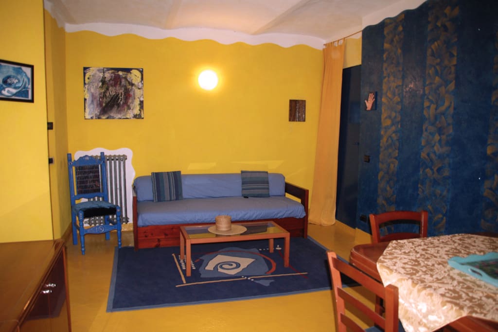 soggiorno divano letto 2 posti