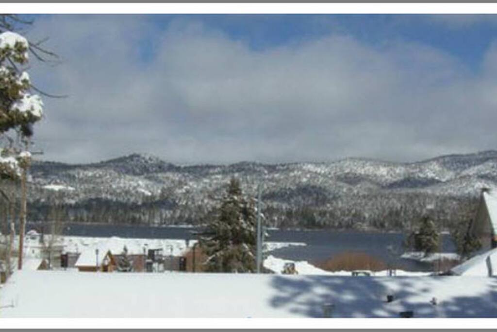 Million $$ lake views from our sun deck!