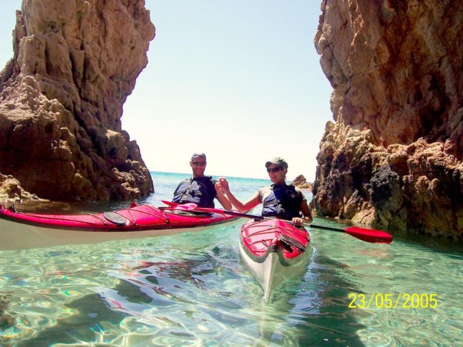 Kayak tour
