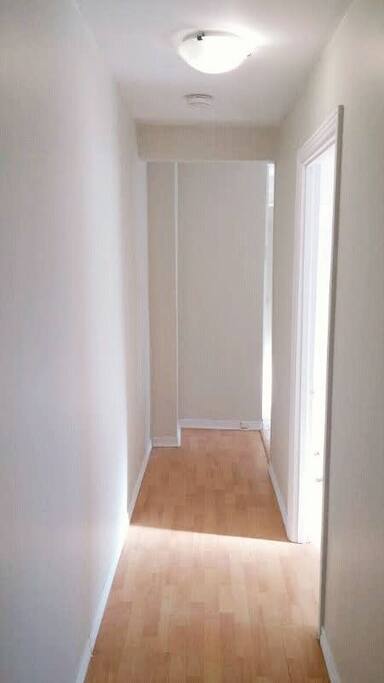The hallway.