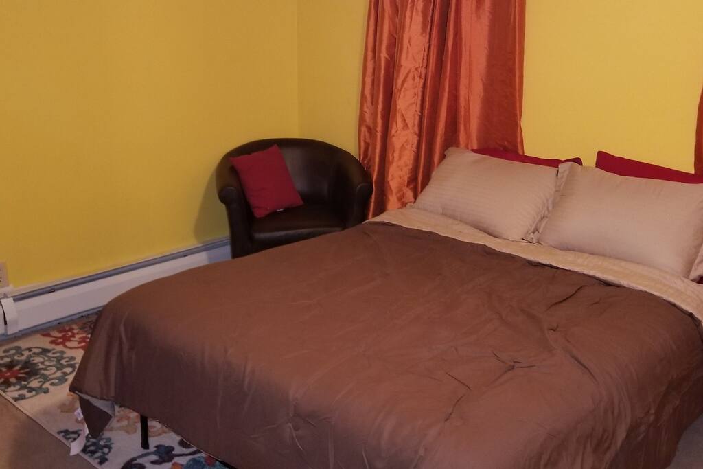 The main bedroom