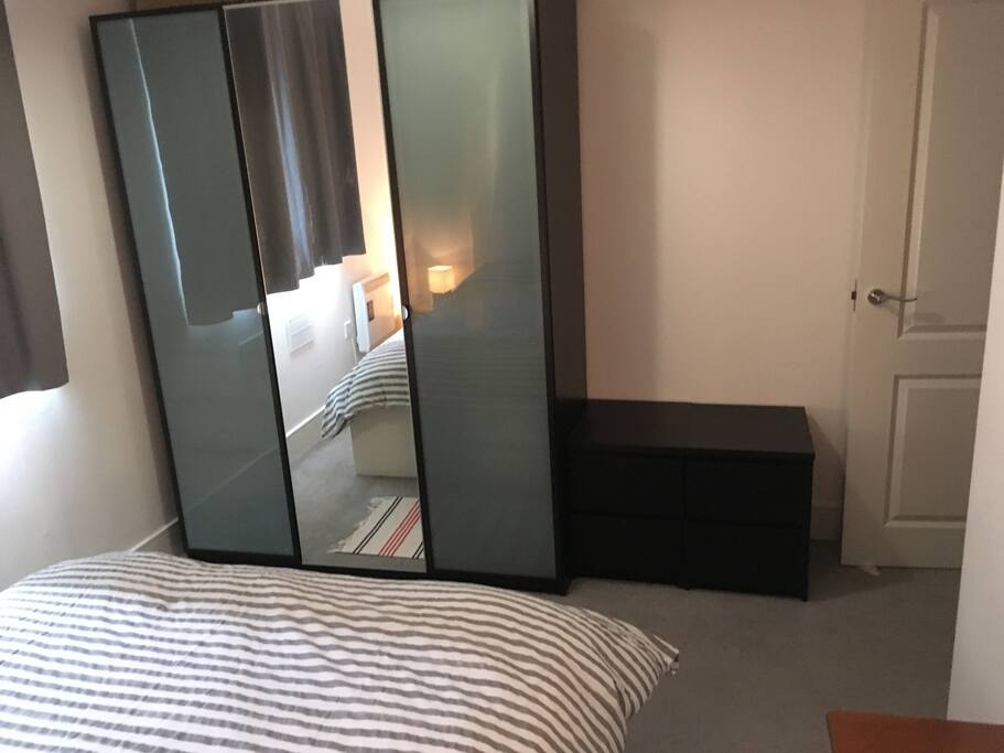 Bedroom with wardrobes