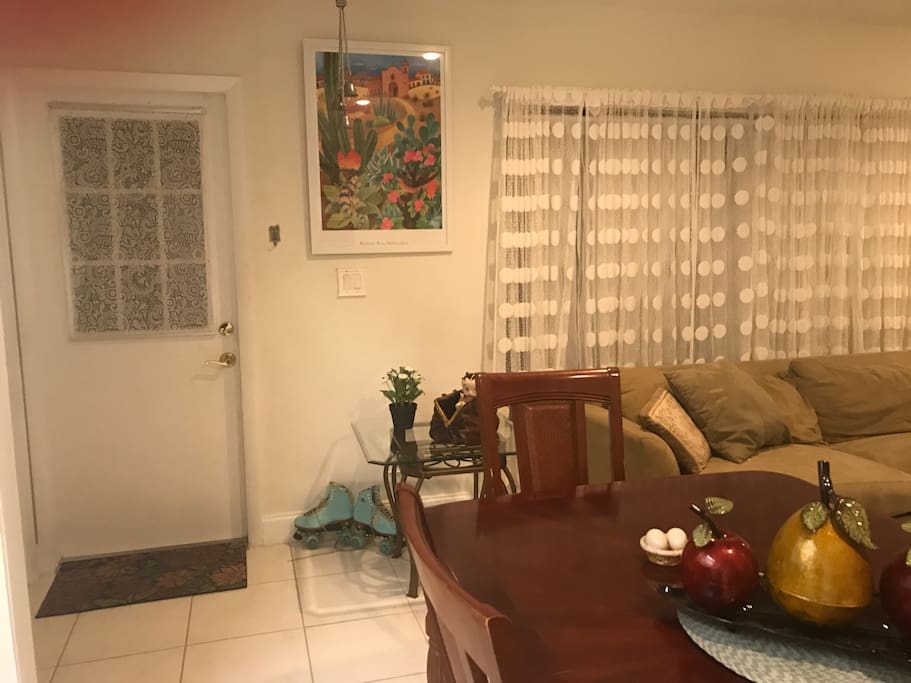 Dining and part of the L room