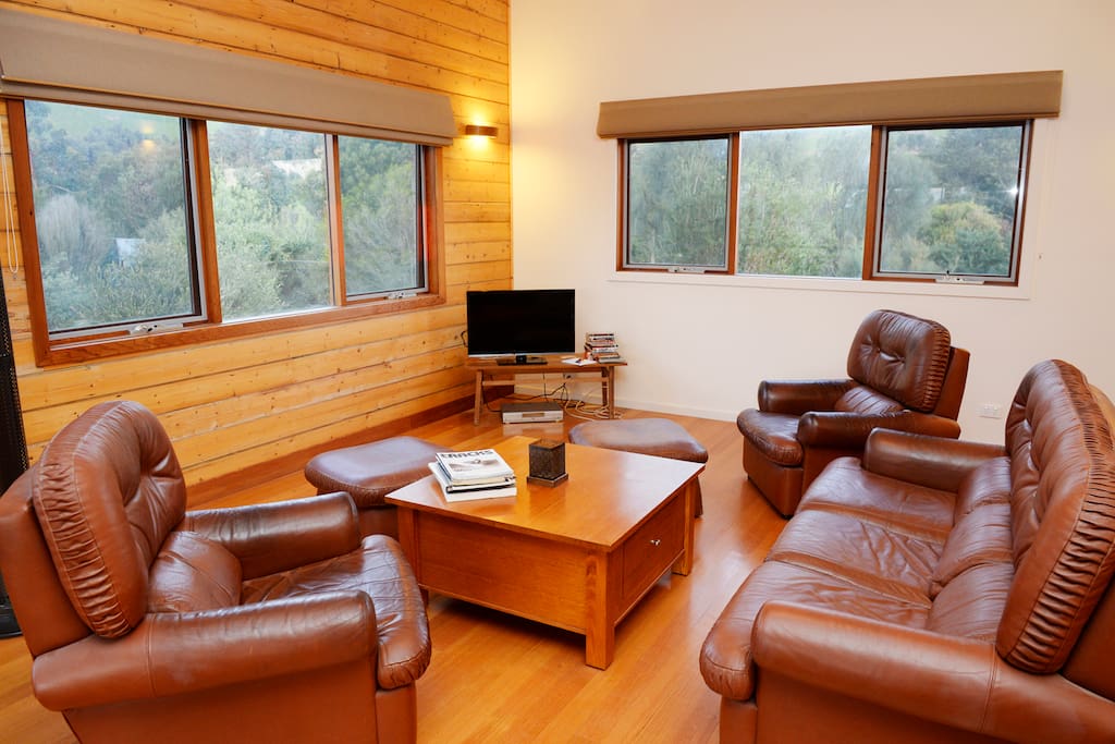 Upstairs living area