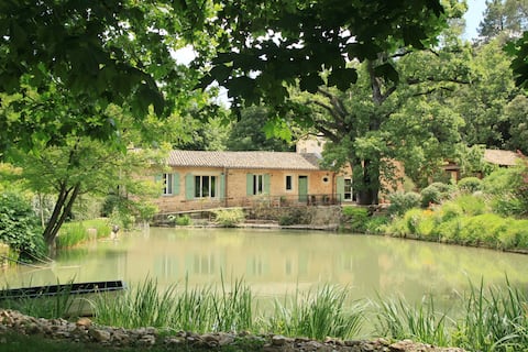 Le Moulin, 360 m2 house with pool