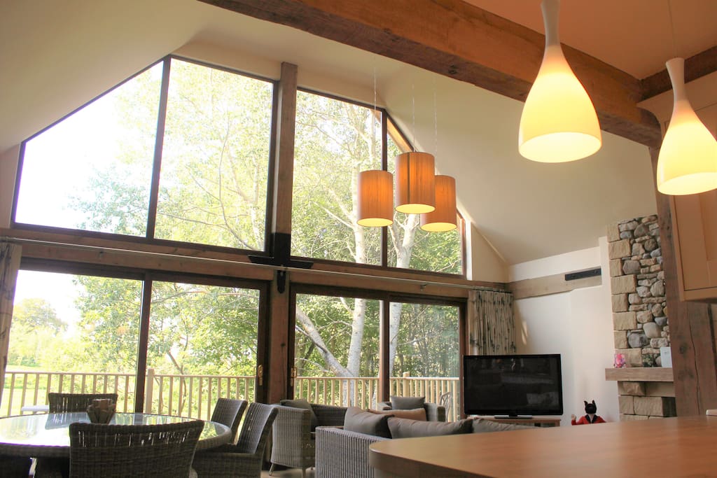 An abundance of natural light