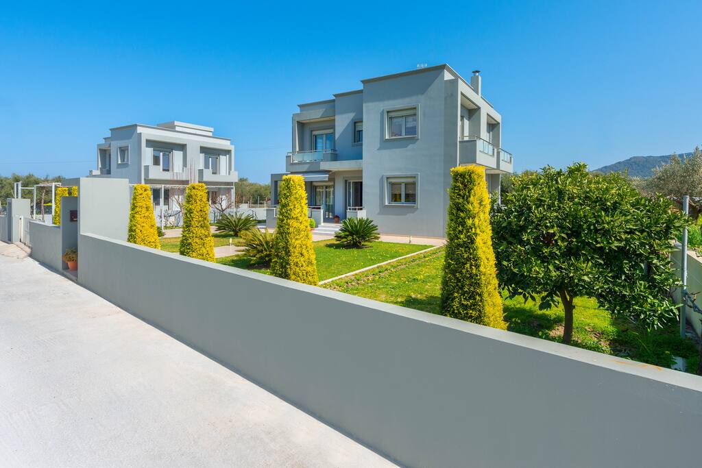 The villa