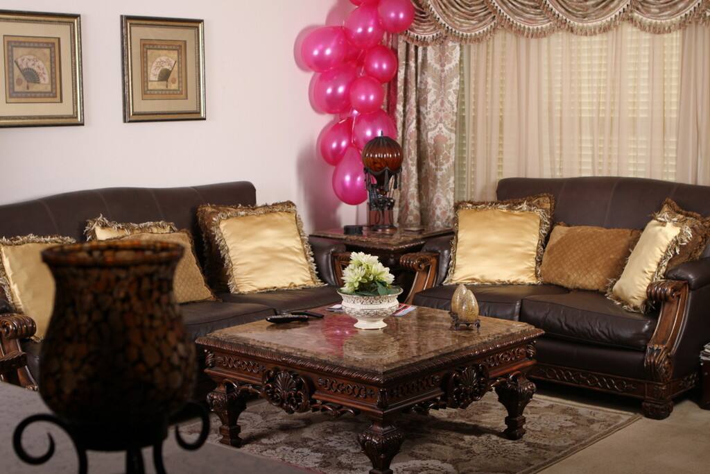 disregard the balloons, these photos were taken after sister's birthday