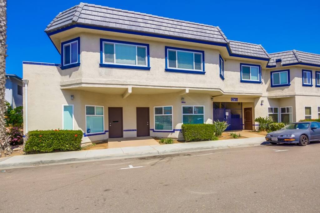 Street view of property. Listing is on ground floor.