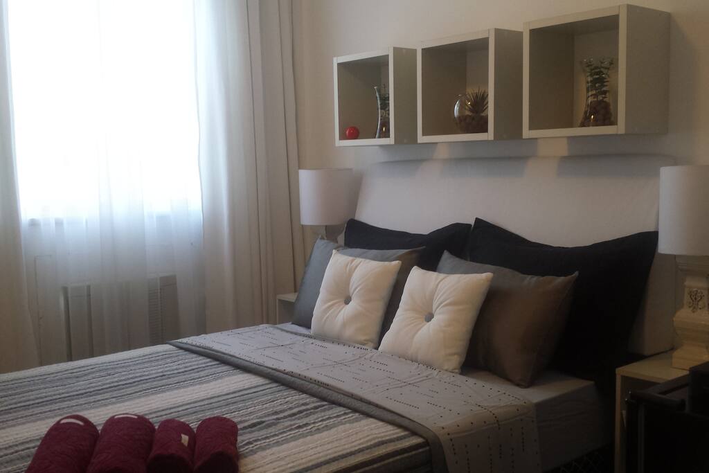A special and comfortable bedroom.