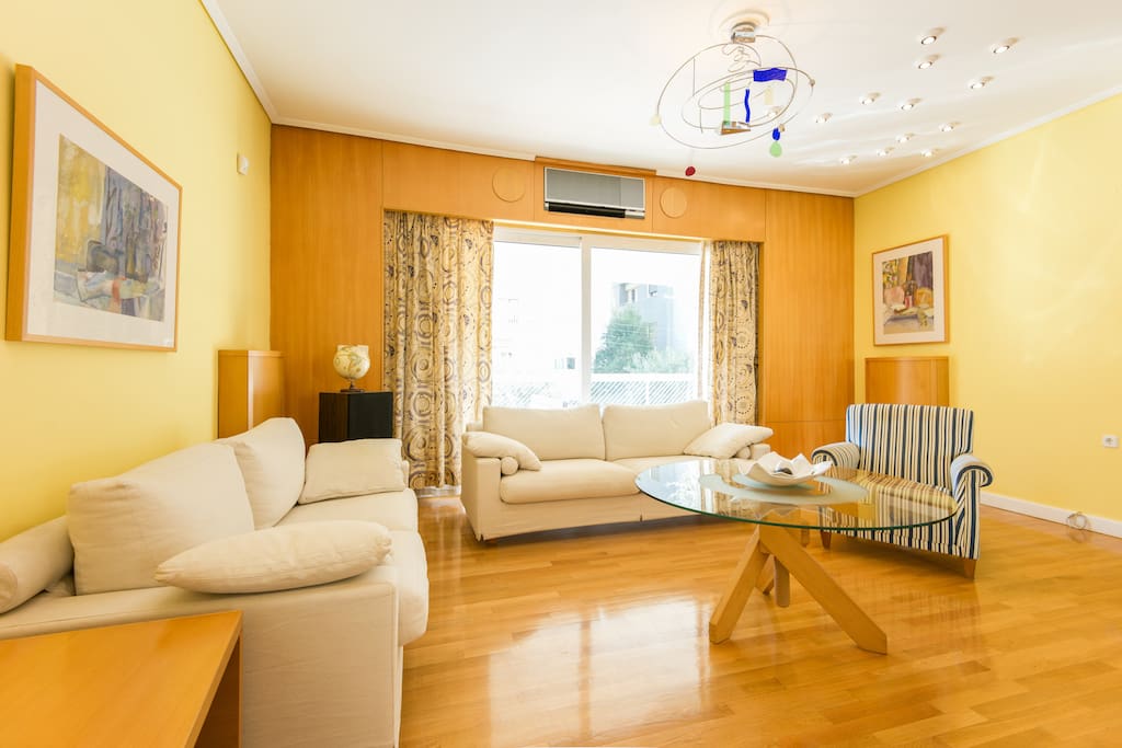 the living room area