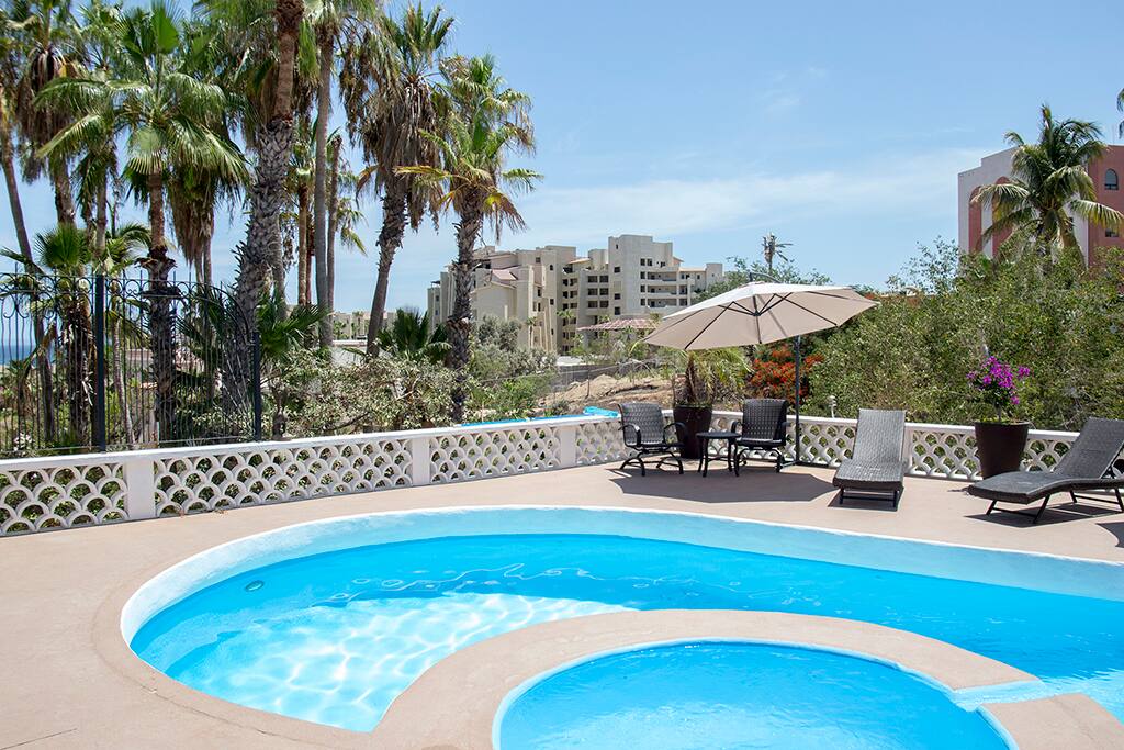 view of the pool
