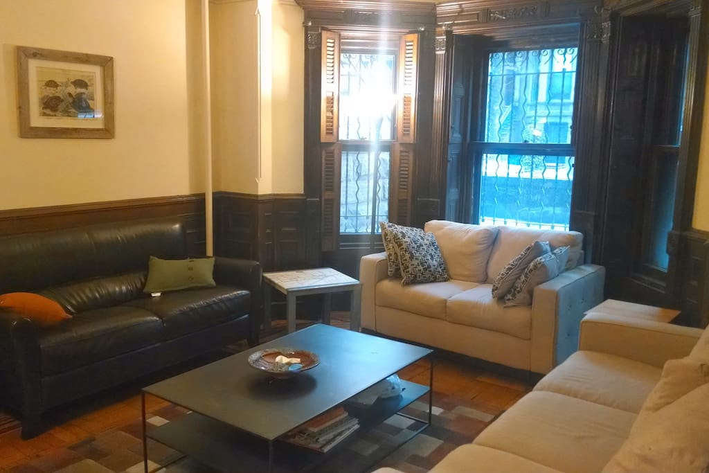 Living area (there is a TV here now)
