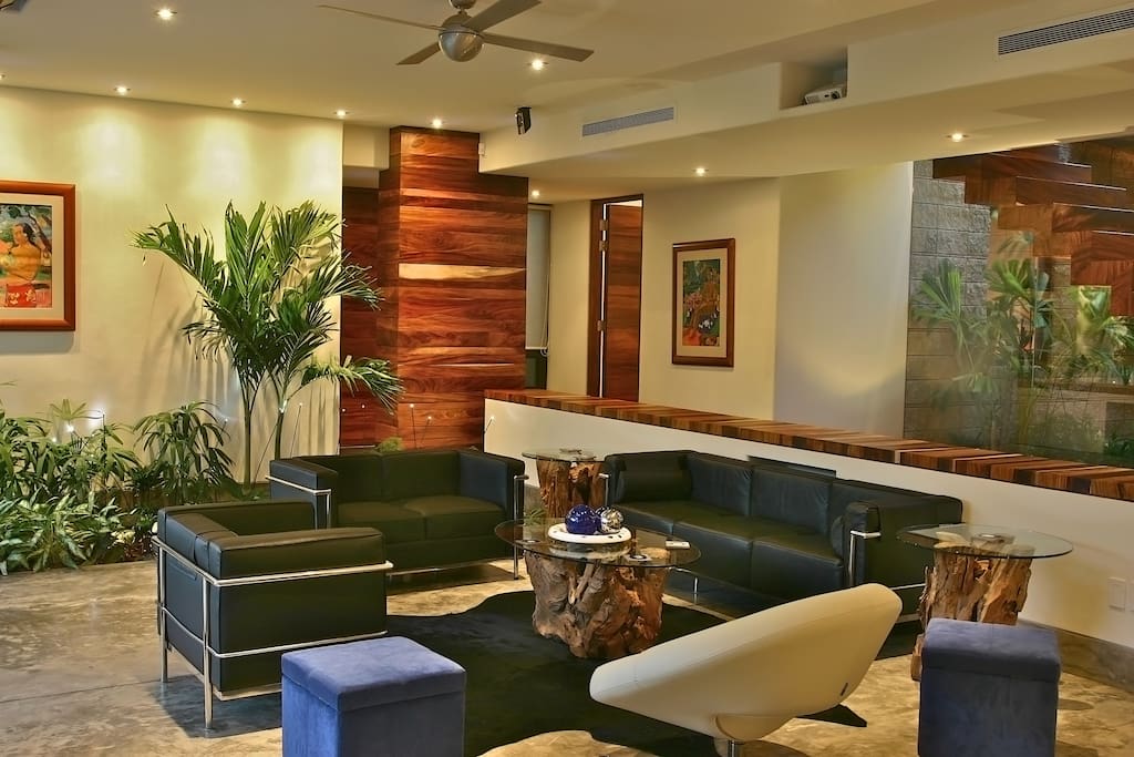 Inside living room