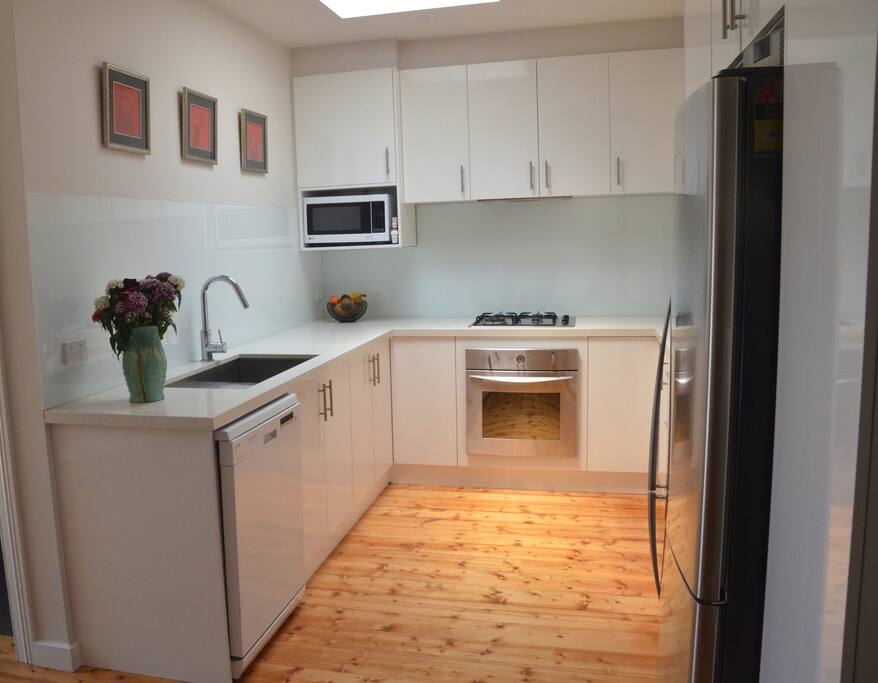 Modern well equipped kitchen
