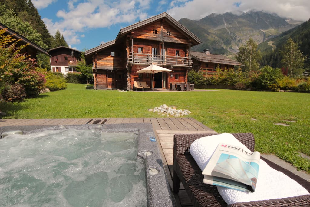 Chalet Smart Chamonix - Flat garden with jacuzzi