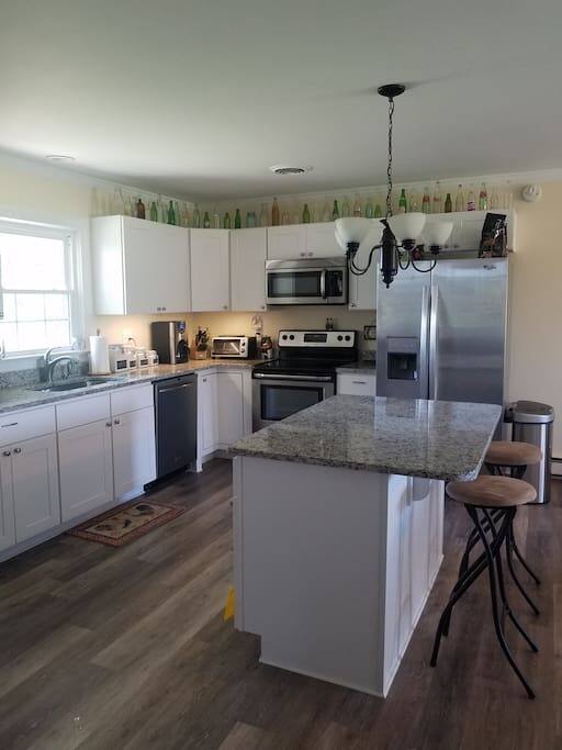 Newly renovated kitchen