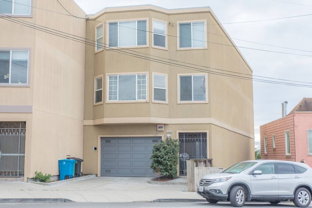 Outside of the house
